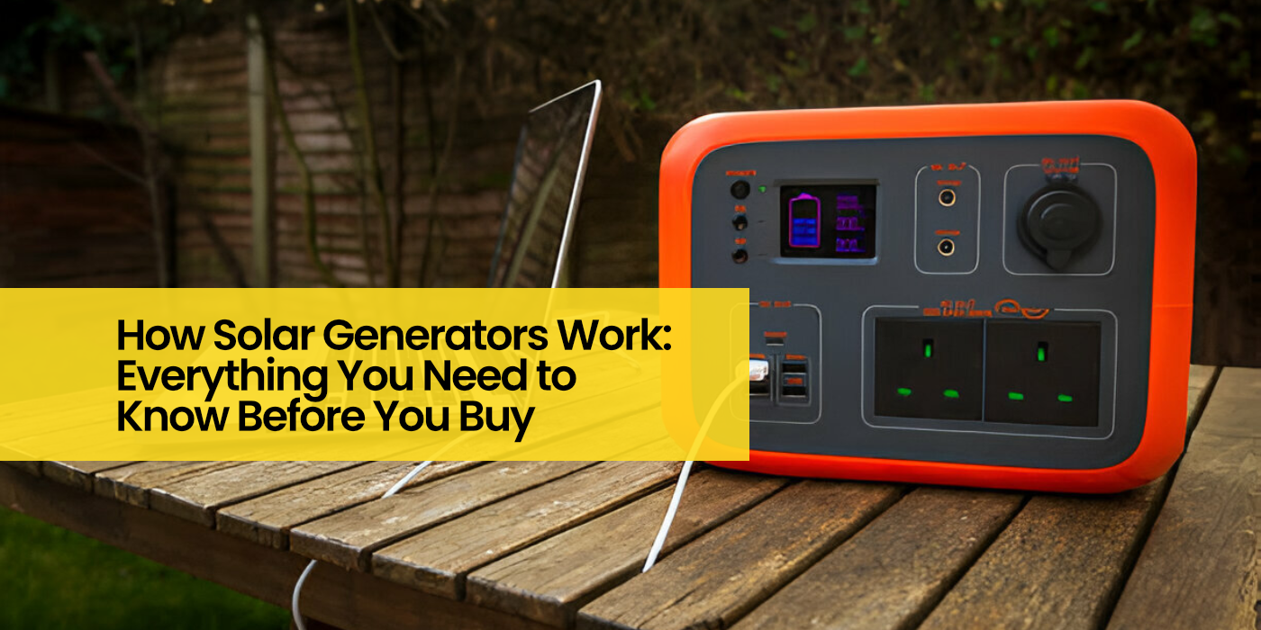 What is a Solar Generator and How Does It Work?